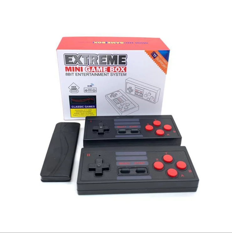 Mini classic retro game with built-in 8-bit USB wireless controller home VIDEO game console 4K HD video game console