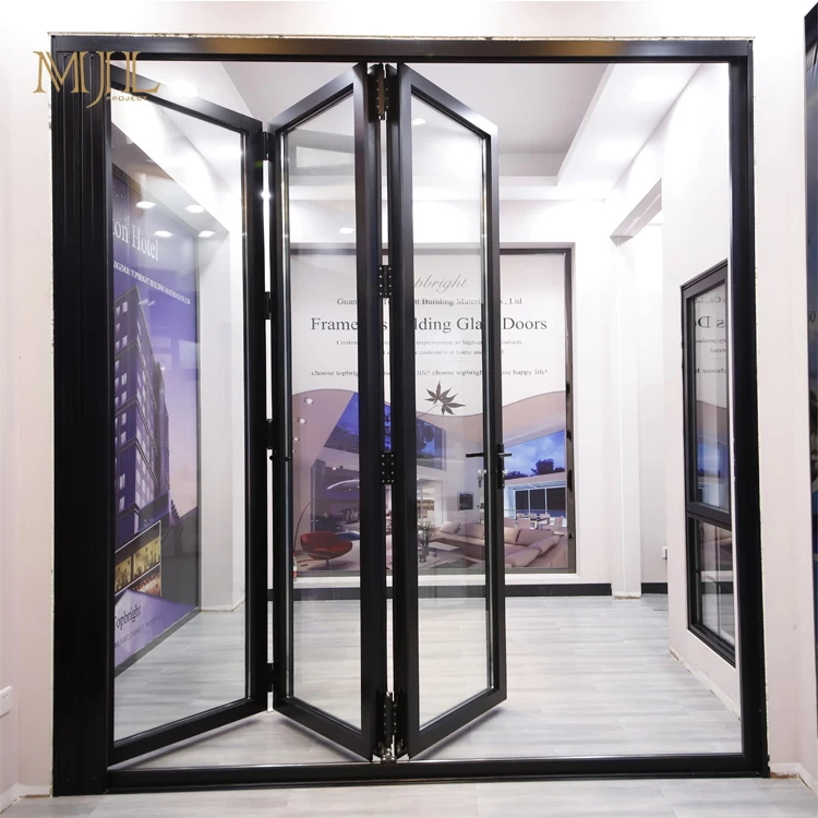 Nfrc Bulk Bifold Doors Aluminium Folding Patio Exterior Aluminum Bi