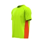 Wholesale Factory Cotton Polyester Unisex T Shirt Sports O-neck Running Tshirts