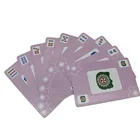 Chinese Card Games Hot Selling Custom Chinese Classic Mahjong Game Playing Cards For Family Party