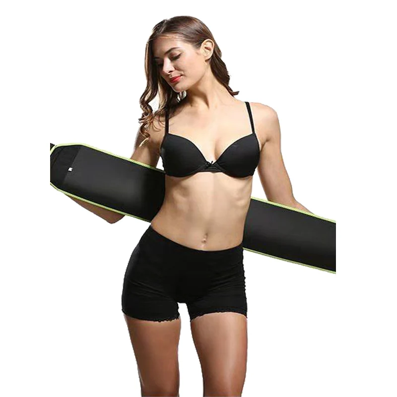 Ladies Neoprene Hot Body Waist Slimming Sweat Yoga Belt Thermal Trainer Belt B2 
