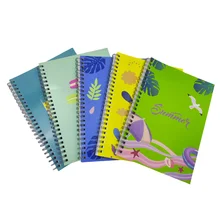 School Custom notebook planner wholesale a5 journal notebook spiral binding writing notebooks for elementary