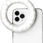 Adjustable 3 Modes Clip-on Light Selfie Ring Light Phone Portable For Photography Camera Video And Makeup Light