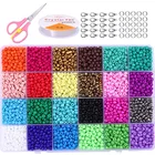 Weaving Wholesale Handmade Beads Kit Toys Accessory Weaving Bracelet Neck Making Bead Bracelet Sets