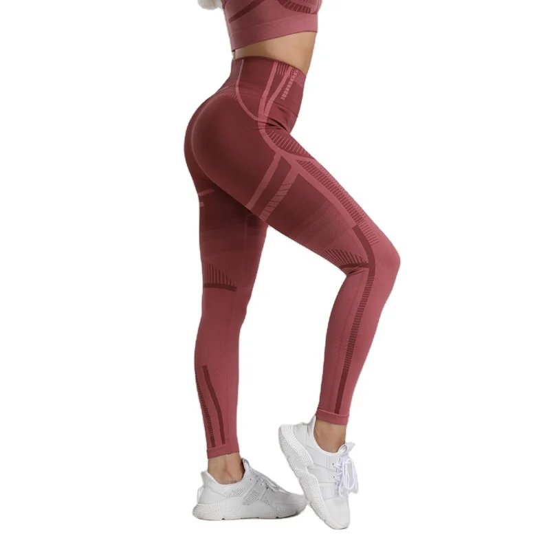 Mujer señoras Yoga Gimnasio Fitness Leggings Pantalones Pantalones de Entrenamiento Deportivo Stretch 