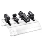 Lucite Customized Clear Lucite Display Base Acrylic Gun Scope Price Holder Acrylic Scope Display