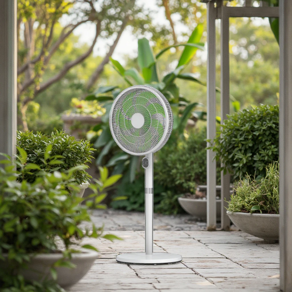 Pedestal Fan, Portable, 20W, Plastic - detail 12