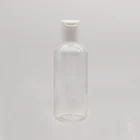100ml Liquid 100ml Liquid Bottle Hot Sale 100Ml Pet Plastic Flat Liquid Bottle With Press Cap