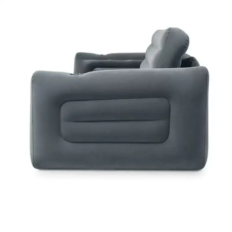 Factory Direct Folding Double Flocked Deluxe Built-In Air Bed Mattresses