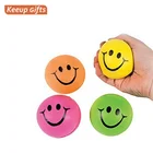 Ball Kids Cute Stress Relieve Toy Custom Giant Smile Face Stress Ball For Kids