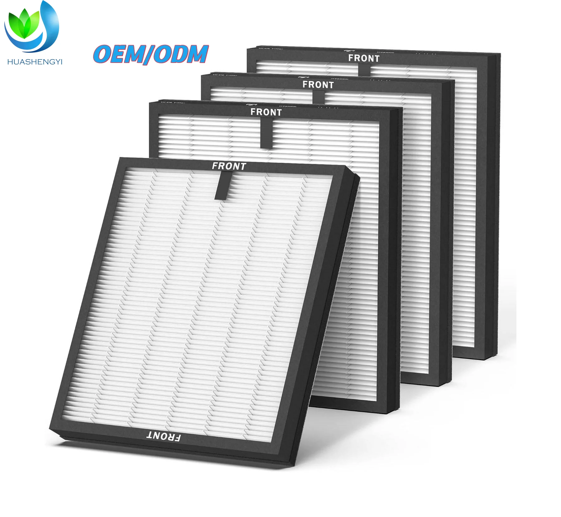 product walson household use h13 hepa air purifier filter carbon fiber filters compatible with morento 2 pack hy4866 for home hotel-2