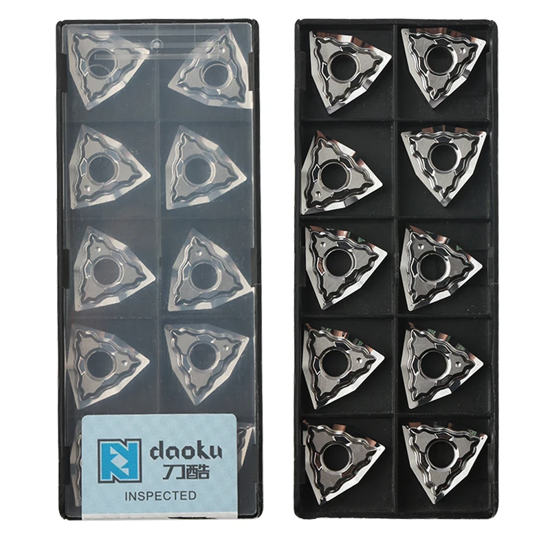 CNC Cutting Tools with Customizable WNMG080404-TK Tungsten Carbide Inserts Inserts for Aluminum OEM Support manufacture