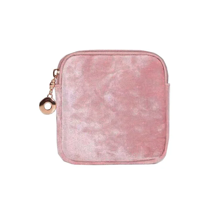 small velvet purse