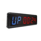 Timer 1.5 Inch 6 Digit Best Led Digital Crossfit Workout Countdown Interval Timer Training Clock FGB Tabata Workout Timer