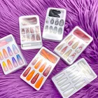 Pressed Nail Tstory Nail Products European And American Style Super Long Ballet Armour Luxury Press On Nails