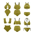 Beachwear Swimwear Beachwear Custom Logo 2 Piece Swimsuit Bikinis Custom Bikini 2021