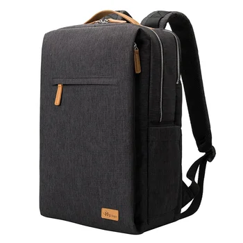 Smart Durable Black Business Large Custom Waterproof Laptop Backpacks Computer Bag Laptop Backpack with USB Charging Port