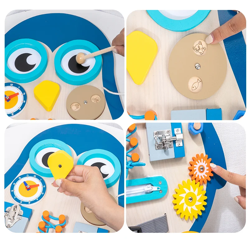 Jouets en bois, autres jouets et loisirs, activités éducatives pour bébés, planche sensorielle montessori pour tout-petits, fabrication, 2023