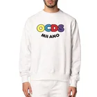 Custom chenille patches Embroidery Sweatshirt Custom Sweat Shirt OEM Crew Neck Sweater With Embroidery