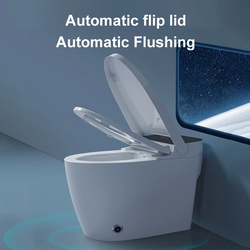 Tarpul Modern Design Intelligent Automatic WC Toilet Floor Mounted Ceramic One Piece Siphonic Sanitary Ware Home Hotel Bathroom supplier