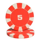 Texas Casino Wholesale Colorful Texas Ceramic Poker Chips Casino Chips With Custom Logo