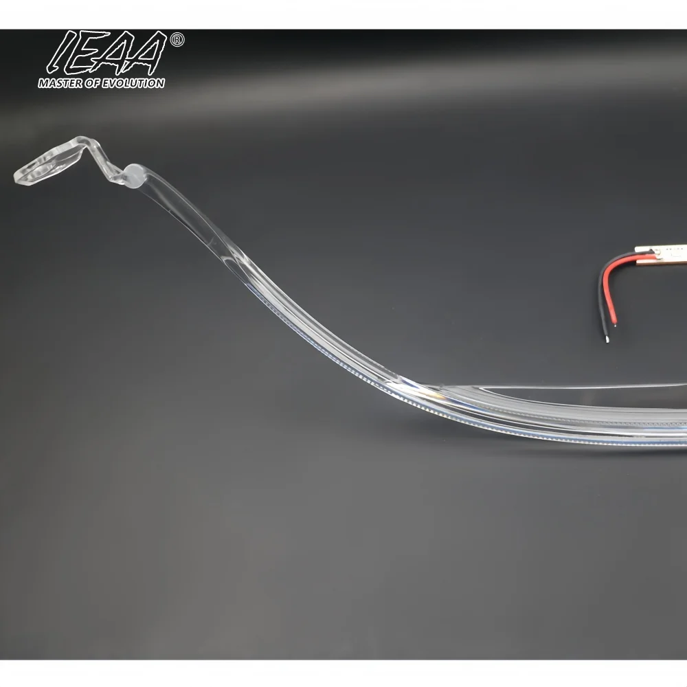 product fit for lexus lx570 2016 2019 led drl light guide strip headlight guide tube daytime running light-4
