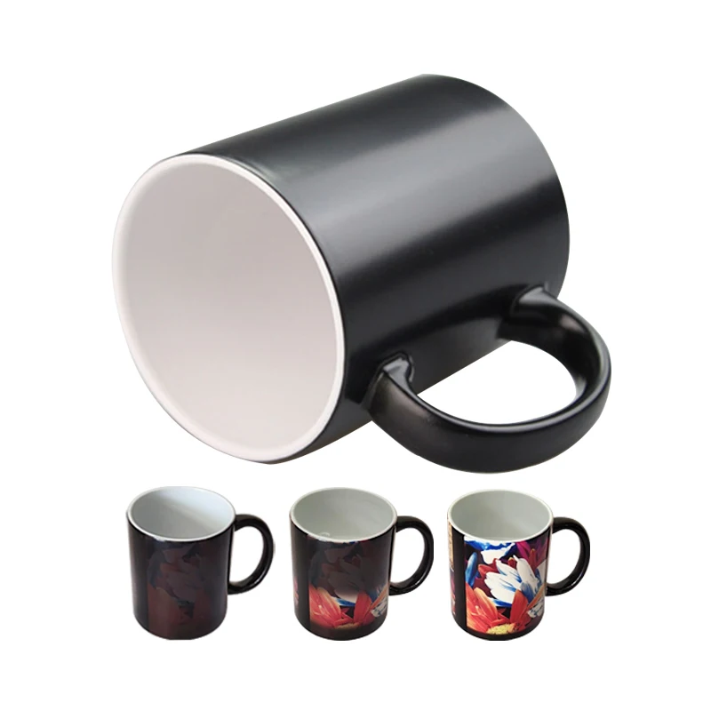 Popular Large Coffee Mug Magical Sublimation Color Changing Mugs Halloween