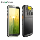 Sim Card 5.5 Inch 4800mAh Zibra 2D Barcode Scanner Sim Card Industrial Handheld Nfc Rugged Andoird Pdas
