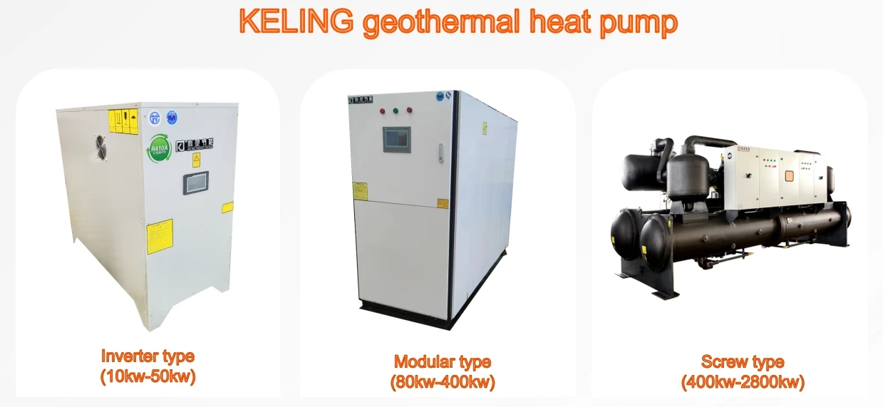 Ground Source Heat Pump, Inverter, 20kw - detail 2