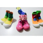 Children's Shoes Cartoon Lovely Anti-skid Uniform Code Rubber Sole Children's Shoes