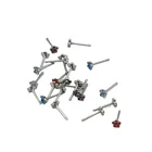 Steel Piercing Hot Sale New Trend Jewelry Straight Stainless Steel 303C Flowers Nose Piercing Stud