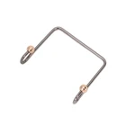 Bag Leather Fashion Design Bag Accessories Female Handbag Leather Bag Metal Handle