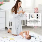 Baby Hot Sale Newborn Cotton Month To Month Photography Baby Milestone Blanket