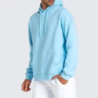 Heavy Hoodie Plain Hoodies Custom Logo ODM Wholesale Mens Sweatshirts Heavy Weight Hoodie Plain Hoodies For Male