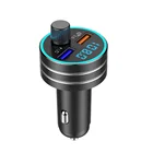Mp3 Player New Multifunctional Smart Car Mp3 Player Dual USBFM Transmitter Receiver QC3.0 Car Charger