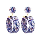 Earrings Earrings 2021 Trend Of Fashion Creative Big Circle Acrylic Earrings Designer Inspired Earrings Women
