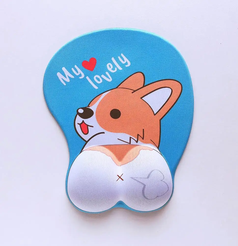 Silicone Anime Mouse Pad Dog Mousepads Boob Computer Mouse Cartoon Cute Oem  Soft Hand Rest Gel 3d Wrist Support Customized Size - Buy Silica Gel 3d  Mouse Pad,Breast Gel Wrist Rest Mouse