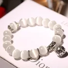 Ladies Hot Selling Natural Crystal Opal Bracelet Fashion Beaded Bracelet Retro Ladies Wholesale