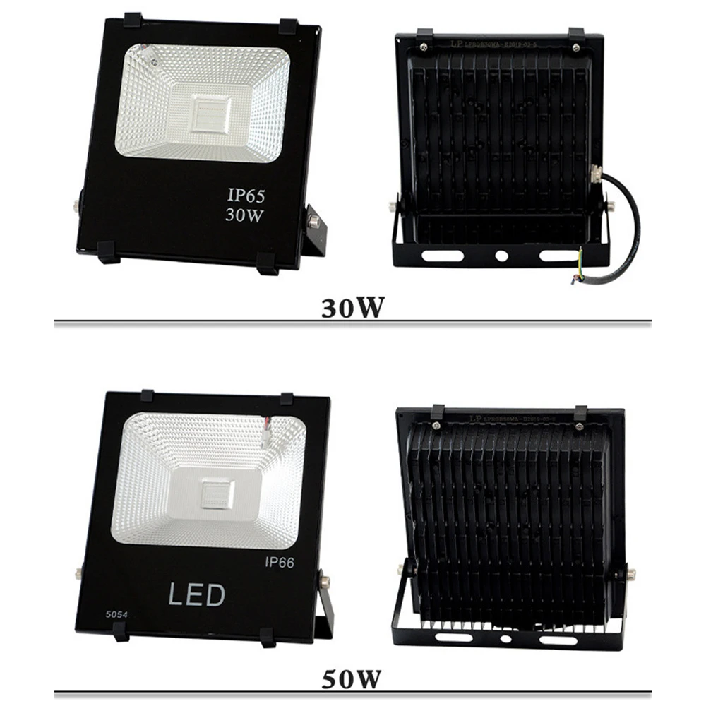 RGB Outdoor Waterproof LED Floodlight for Park Landscape Lighting Color-Changing with Remote Control Spotlights for Trees