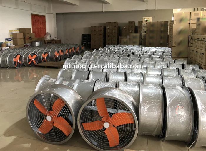 Powerful Air Cylindrical Fan, Axial, 110V, Electric - detail 22