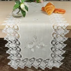 Cover Party Best Price Superior Quality Linen Table Cover Tablecloth Set Rose Design For Wedding Party