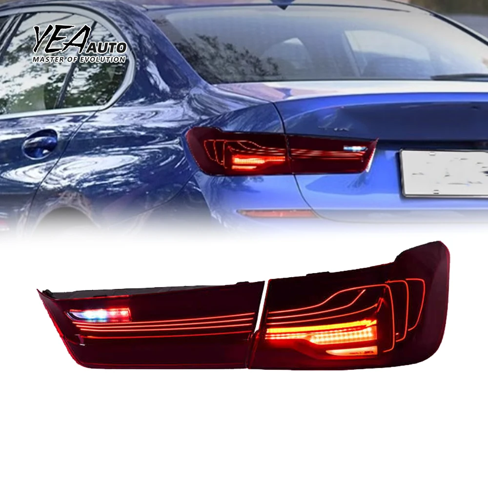 product modified to m4 csl led taillight tail light assembly for bmw 3 series g20 g80 320i 2019 2023 taillight g80 lci rear lights-4