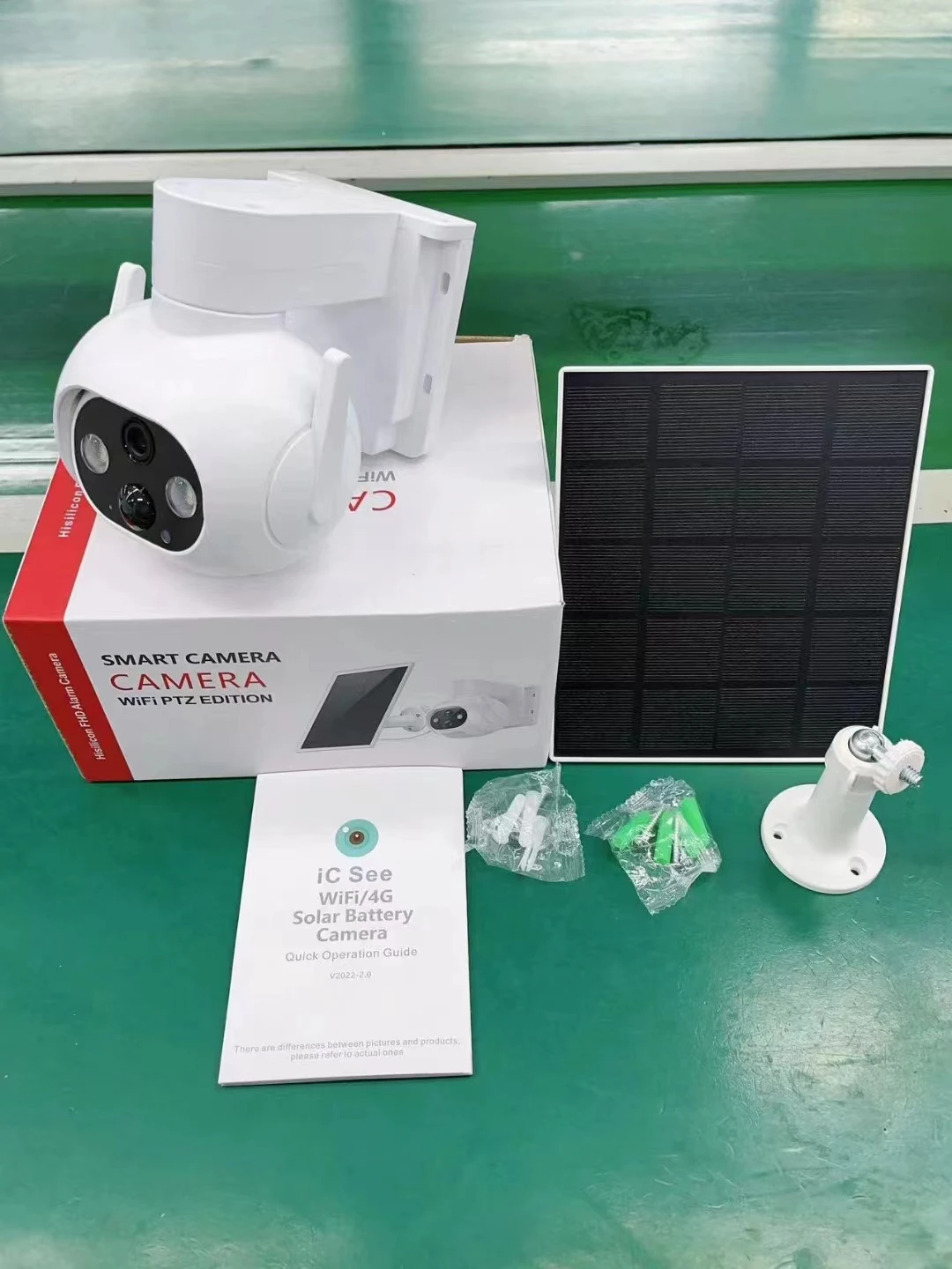 4mp Icsee 4g wifi Solar PTZ camera IP 4g security Solar camera outdoor CCTV 4mp 4g Solar wireless camera CCTV Solar