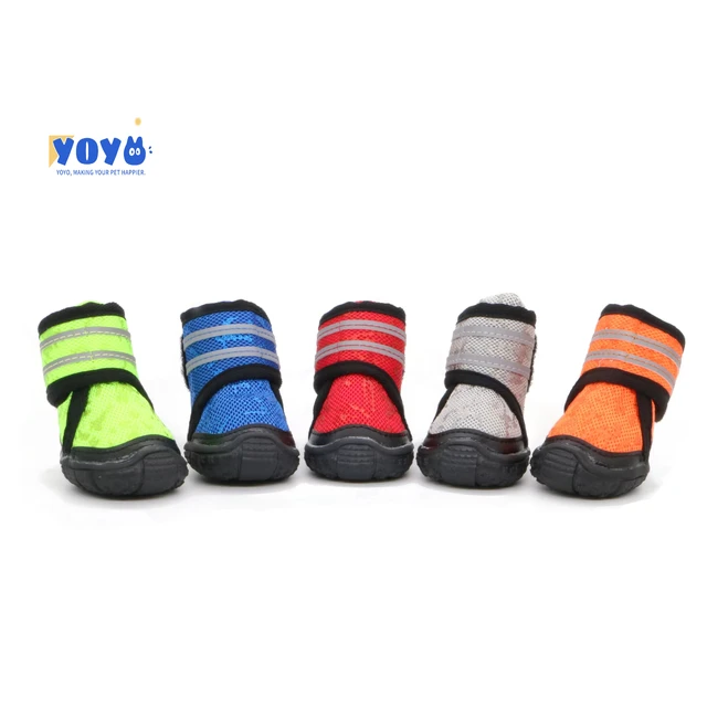 YOYO new reflective dog shoes large dog high quality pet sock shoes waterproof PAWS wholesale