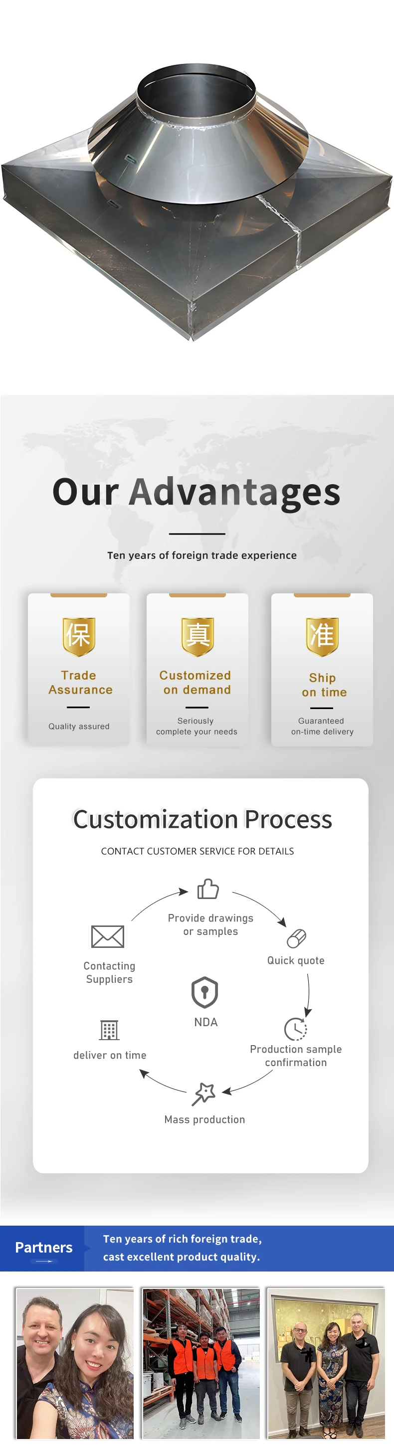 product oem custom large metal box stainless steel fabrication surface polishing treatment sheet metal bending fabrication service-5