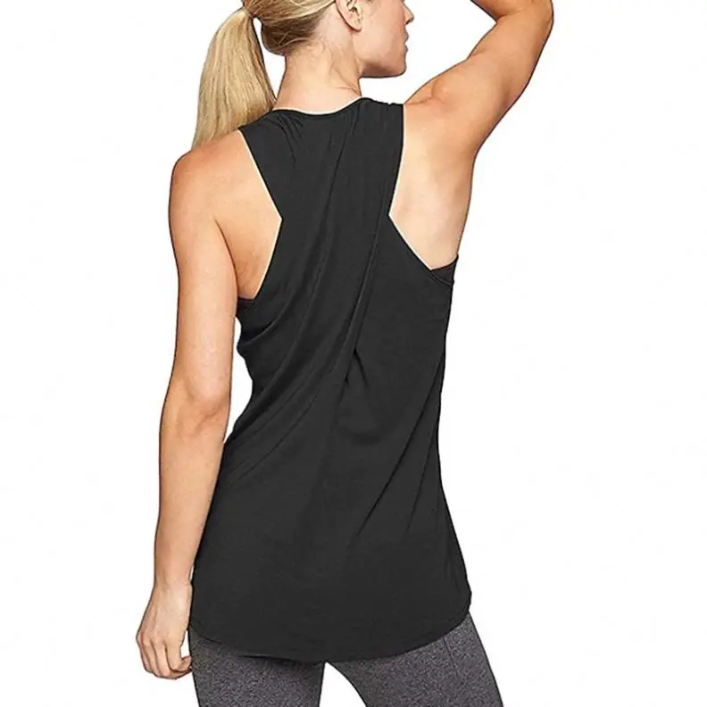 ECBC High quality women plus size yoga T-shirt sports fitness Tank top shirt workout running for ladies
