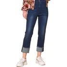 Jeans Fashion Street Ladies Sexy Vintage High Waist Large Yards Casual Personality Jeans
