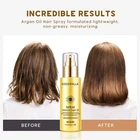 Natural Shine Premium Quality Natural Wavy Hair Shine Spray Bottles For Argan Oil For Unruly Hair