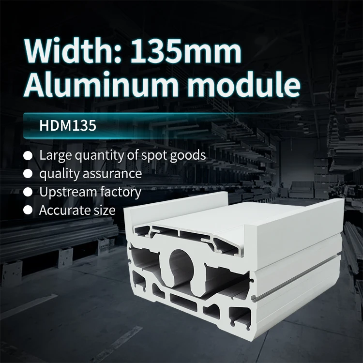 135 Wide Module Aluminum Profile Slide Table Linear Linear Motion Platform Slider Mechanical Arm Synchronous Belt Customization supplier