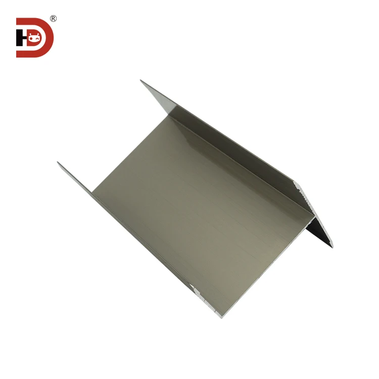 50 Purification Workshop Aluminum Profile 4-groove Door Frame Aluminum Window Frame Rock Wool Cleanroom Accessories details